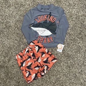 Carters Just One You Toddler Boys Swim Set
